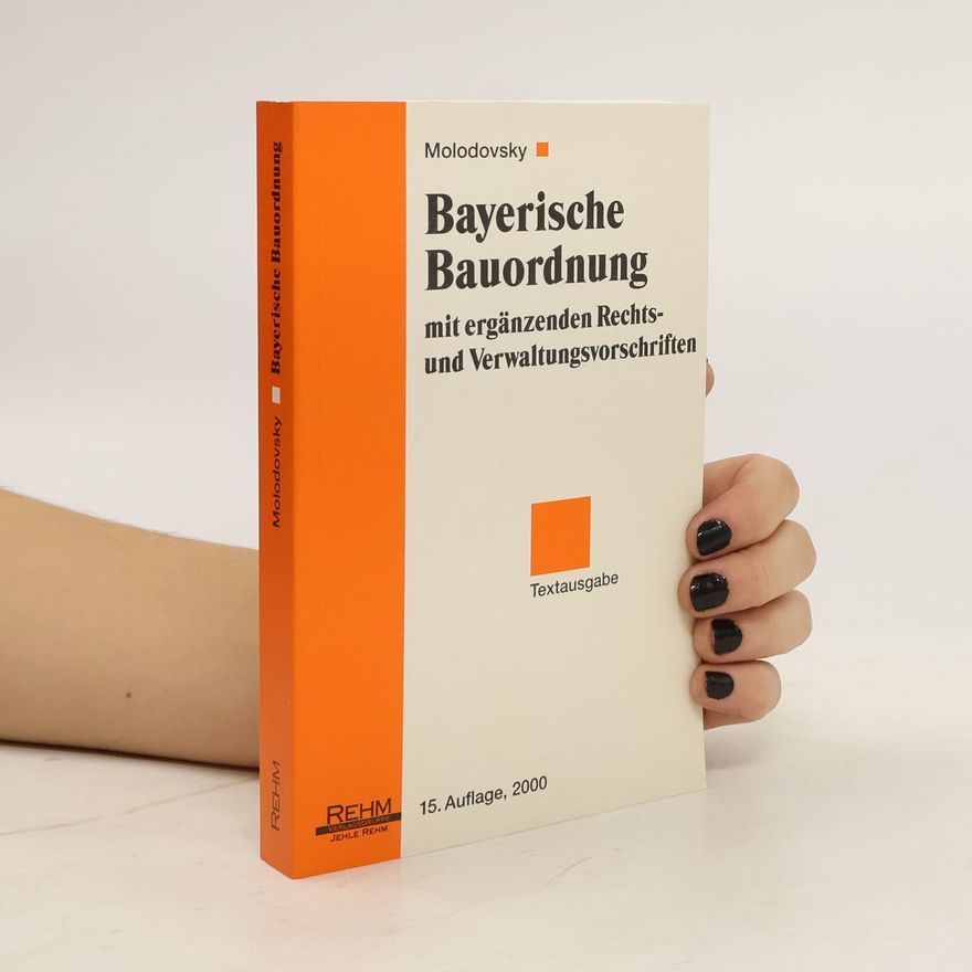 Paul Molodovsky Bayerische Bauordnung