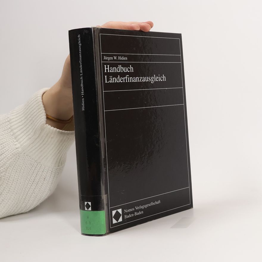 Jürgen W. Hidien Handbuch Länderfinanzausgleich