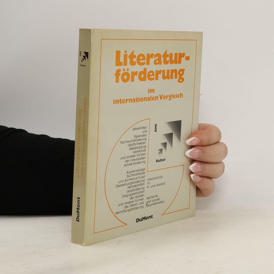 Andreas Johannes Wiesand Literaturförderung im internationalen Vergleich