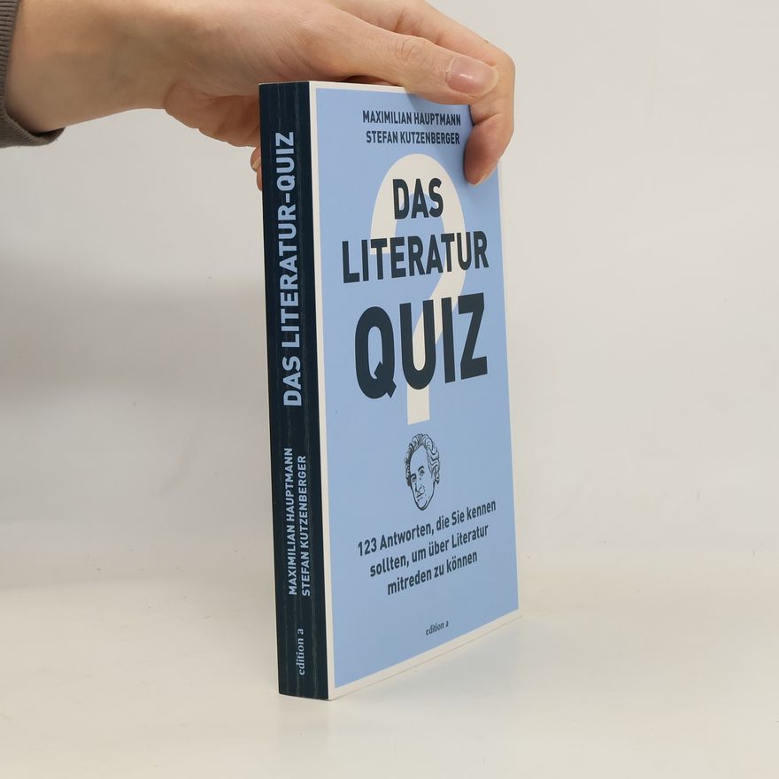 Maximilian Hauptmann Das Literatur Quiz