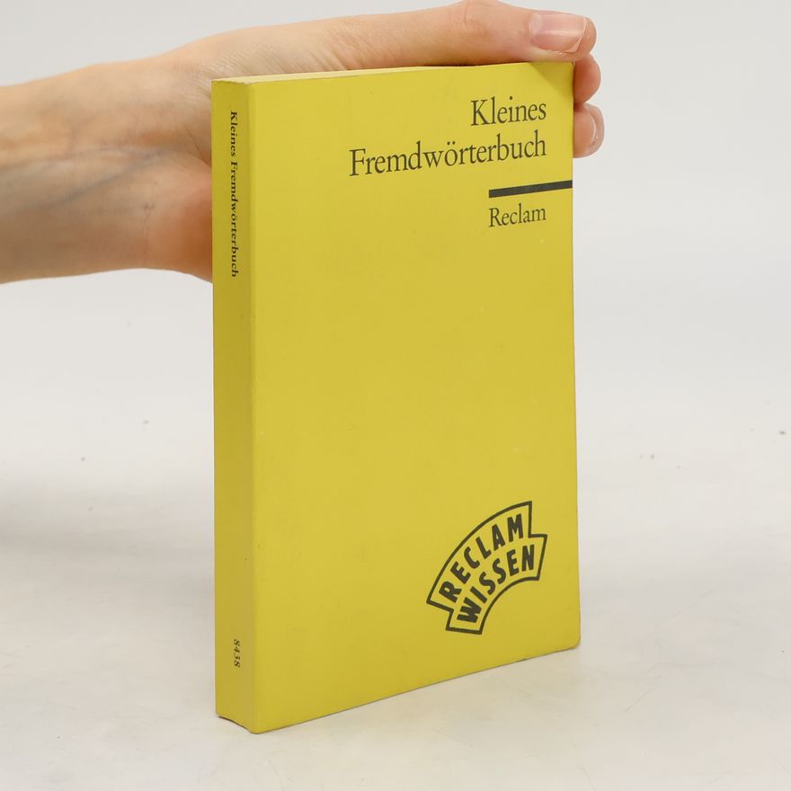 Heinz Küpper Reclams Fremdwörterbuch