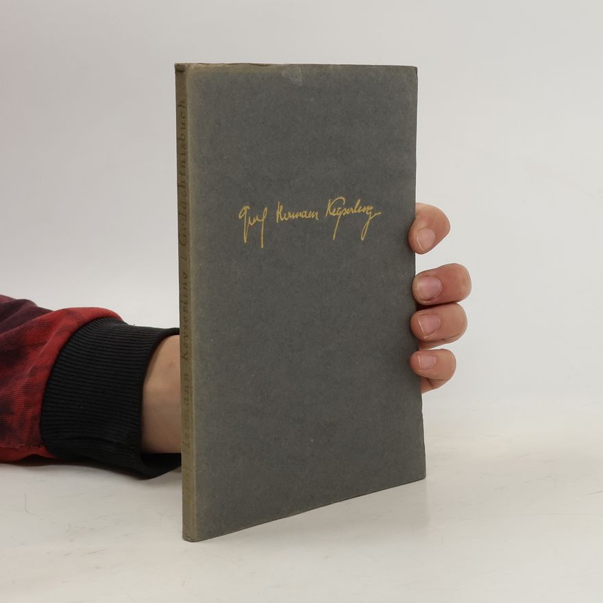 Hermann von Keyserling Gedächtnisbuch