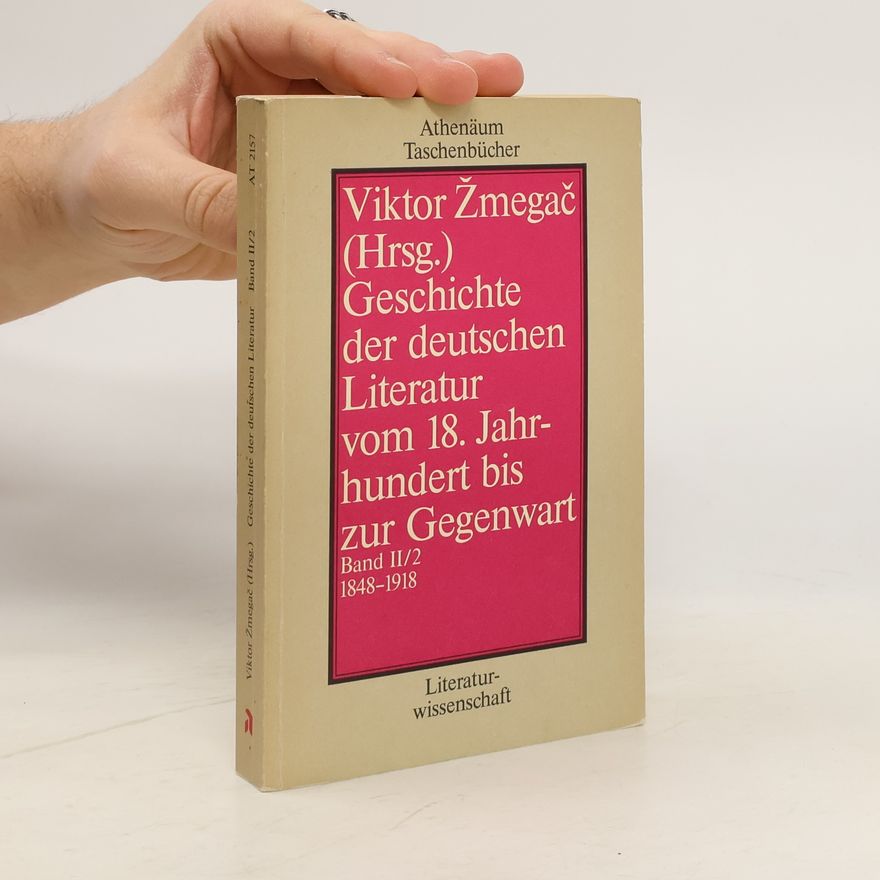 Uwe Baur Geschichte der deutschen Literatur vom 18. Jahrhundert bis zur Gegenwart