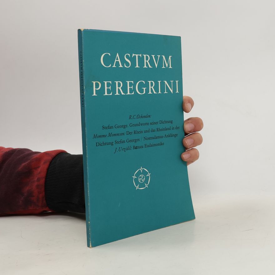 Monime Mommsen Stefan George. Grundworte seiner Dichtung | Der Rhein und das Rheinland in der Dichtung Stefan Georges / Nostradamus-Anklänge | Renata Eudaimonike