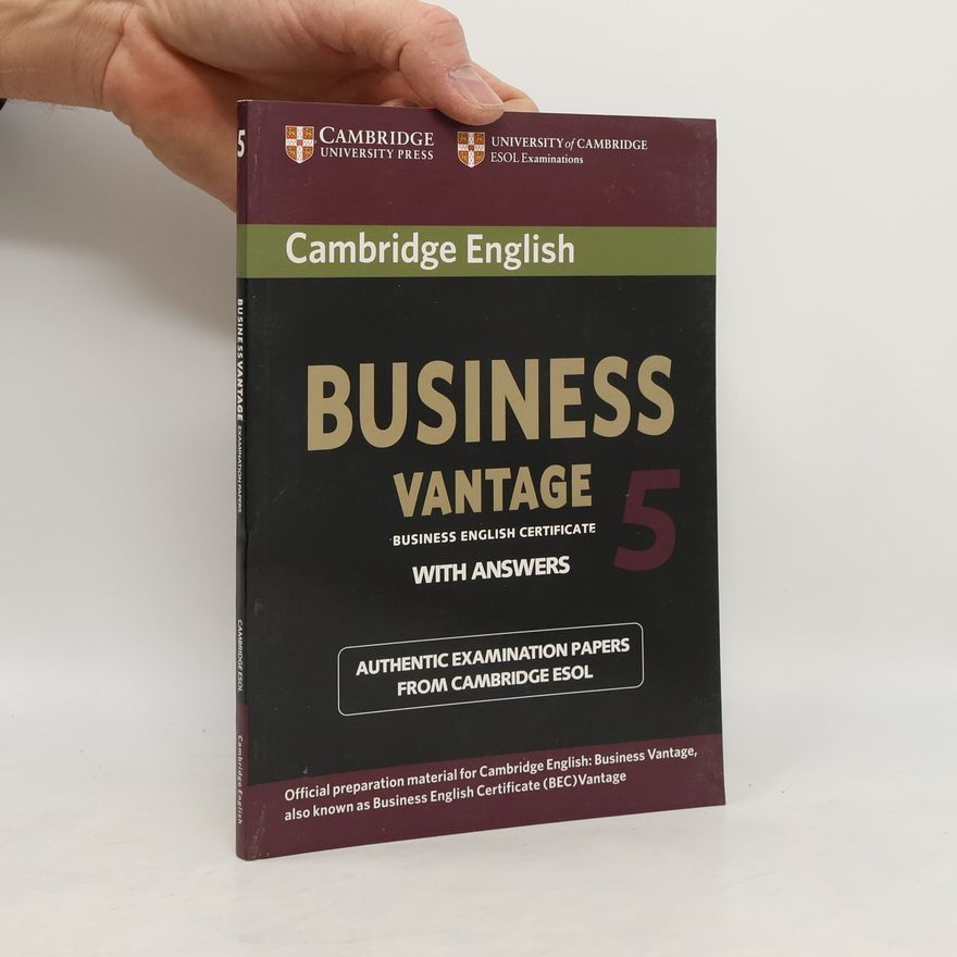Kolektiv autorů Cambridge BEC 5 Vantage: Student´s Book with answers