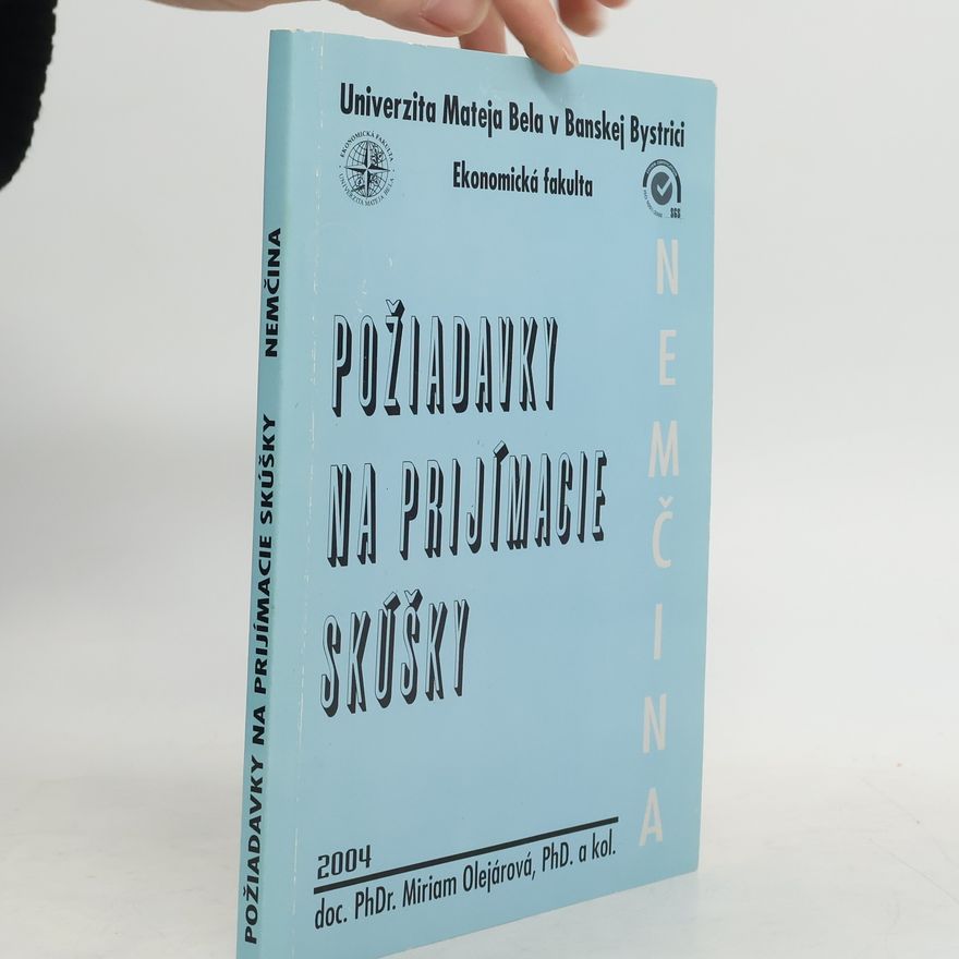 Kolektiv autorů Požiadavky na prijímacie skúšky