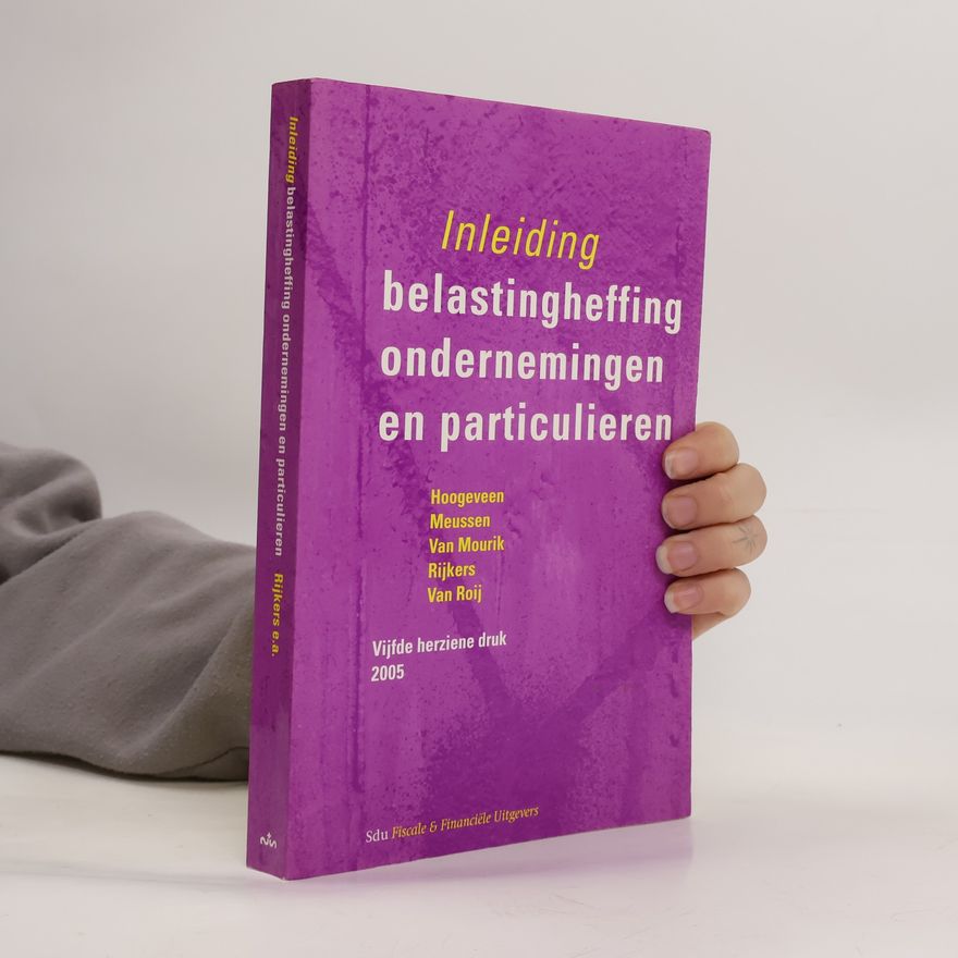 Meussen Inleiding belastingheffing ondernemingen en particulieren