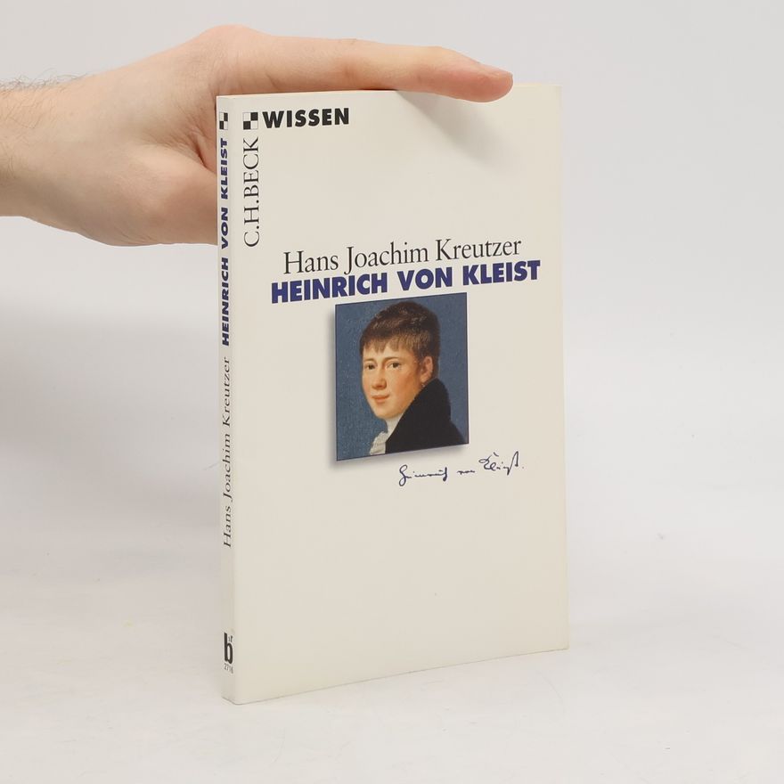 Hans Joachim Kreutzer Heinrich von Kleist