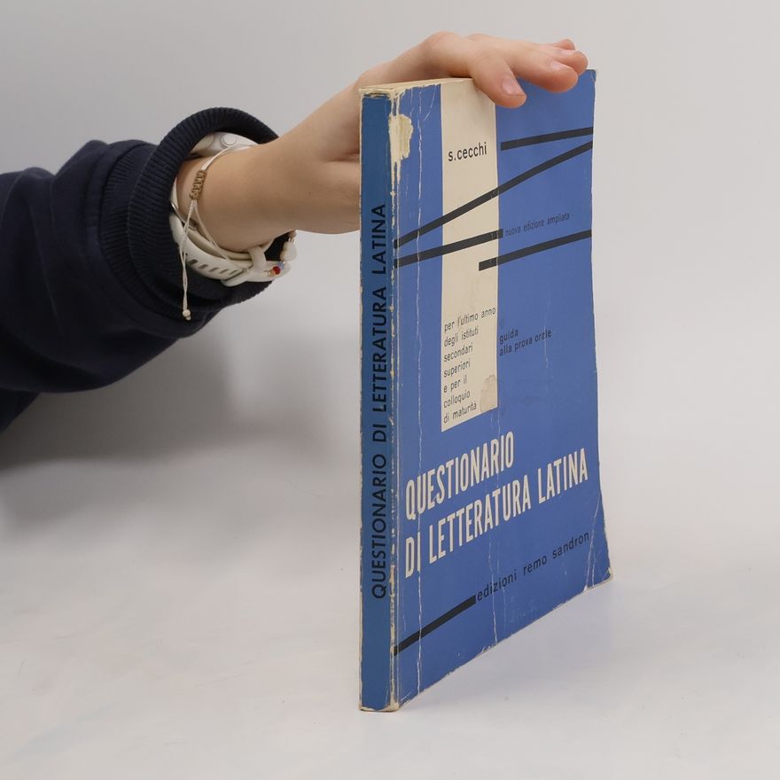 Sergio Cecchini Questionario di letteratura latina