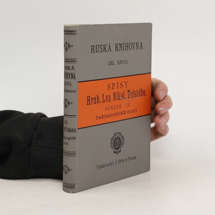 Lev Nikolajevič Tolstoj Paedagogické stati