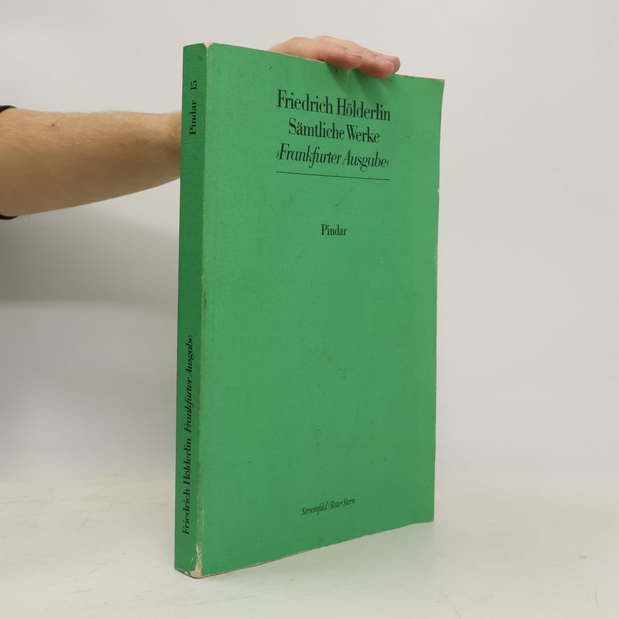 Friedrich Hölderlin Sämtliche Werke 15