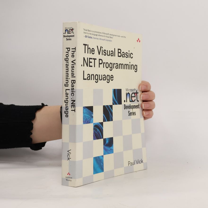 Paul Vick The Visual Basic .NET Programming Language