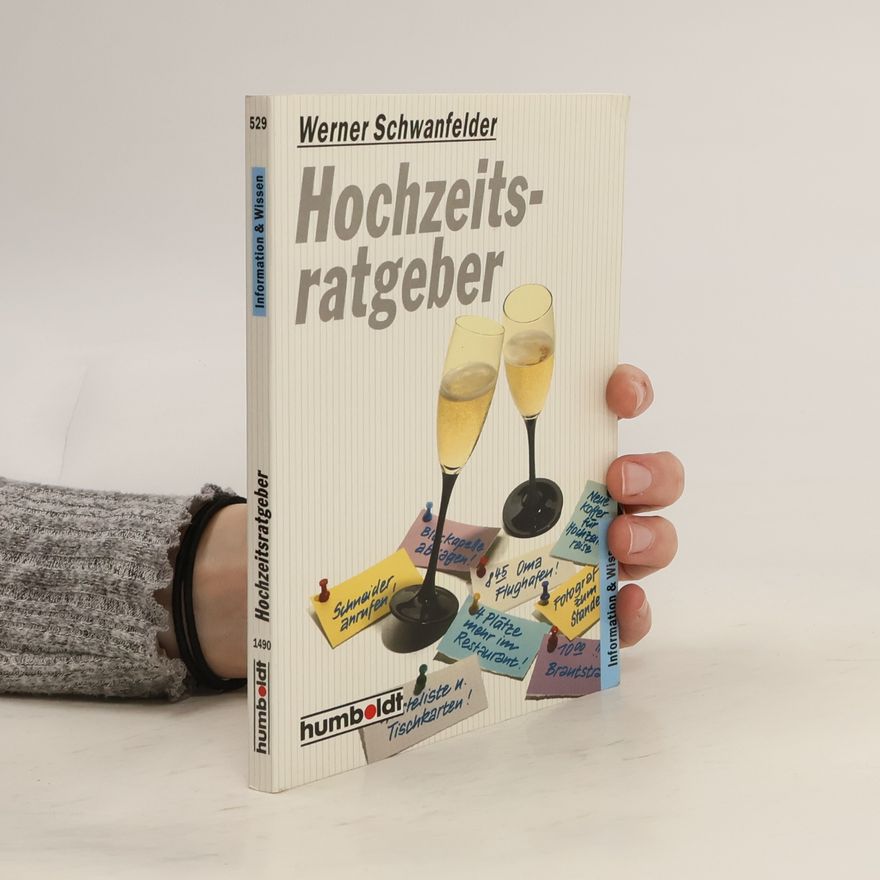Werner Schwanfelder Mein Hochzeitsratgeber