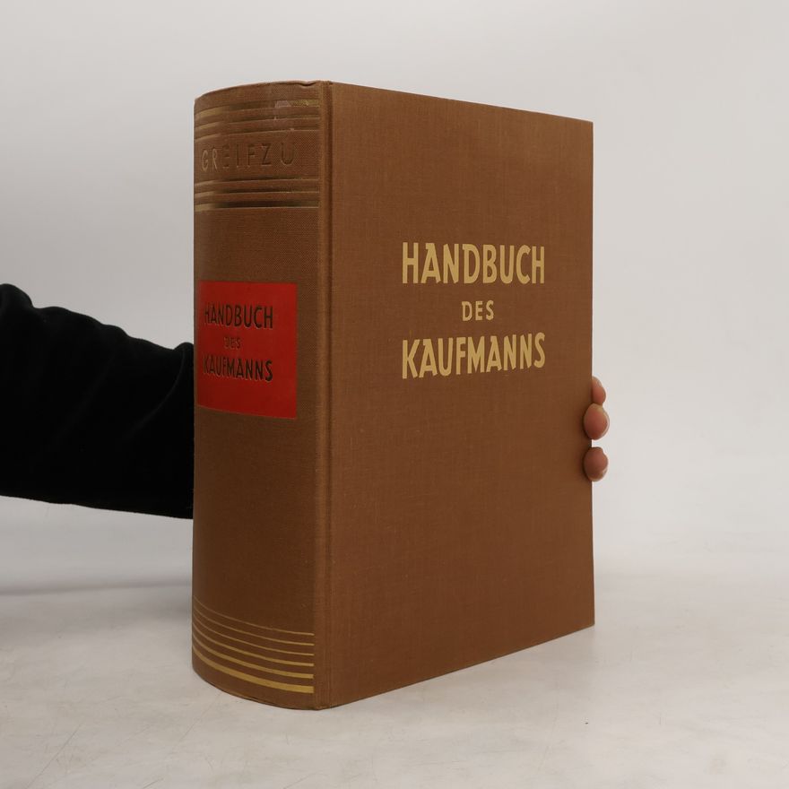 Autores varios Handbuch des Kaufmanns