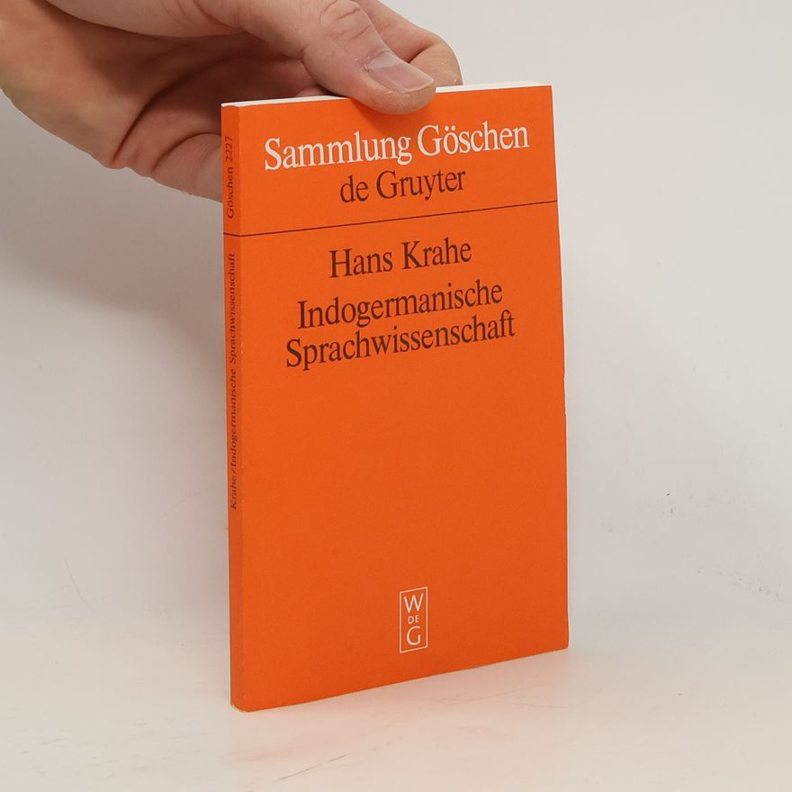 Hans Krahe Indogermanische Sprachwissenschaft