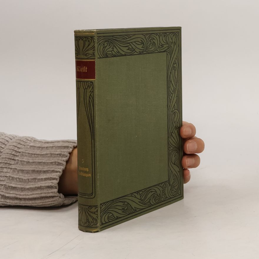 Heinrich von Kleist H. D. Kleists Werke 3