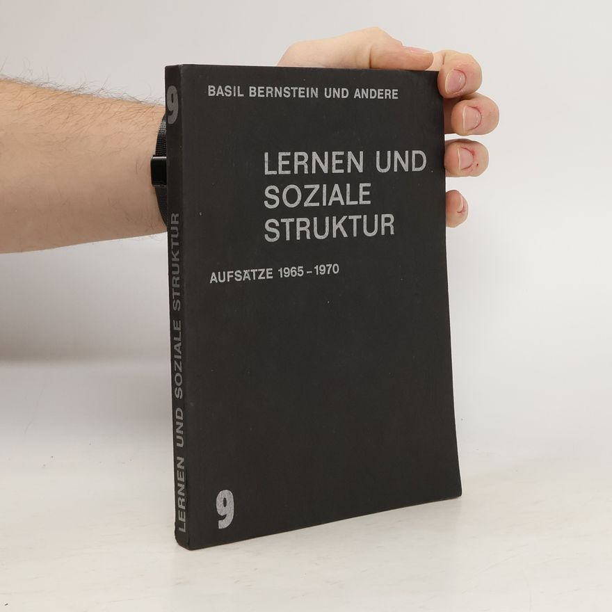 Kolektiv autorů Lernen und soziale Struktur 9