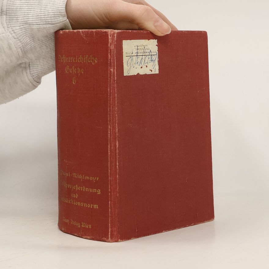 Various authors Die Zivilprozeßordnung und die Jurisdiktionsnorm 6