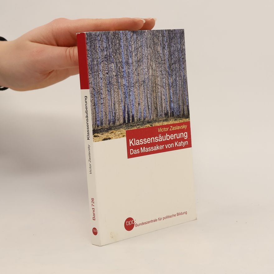 Victor Zaslavsky Klassensäuberung