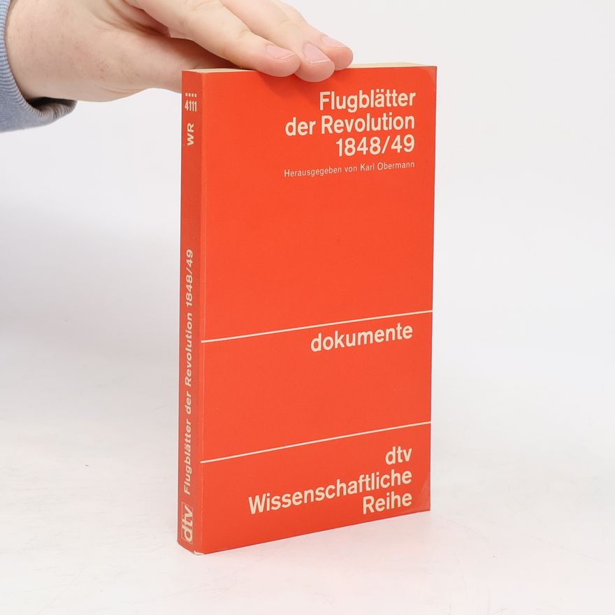 Karl Obermann Flugblätter der Revolution