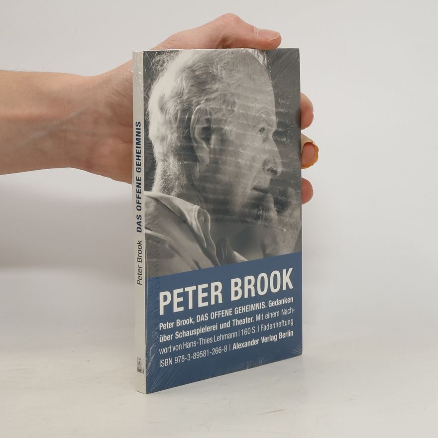Peter Brook Das offene Geheimnis