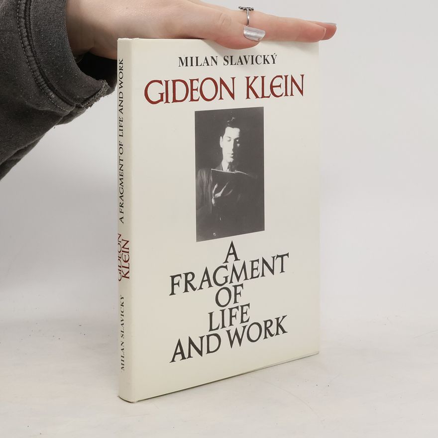 Milan Slavický Gideon Klein