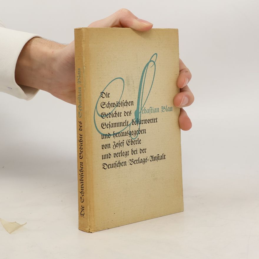 Various authors Die Schwäbischen Gedichte des Sebastian Blau