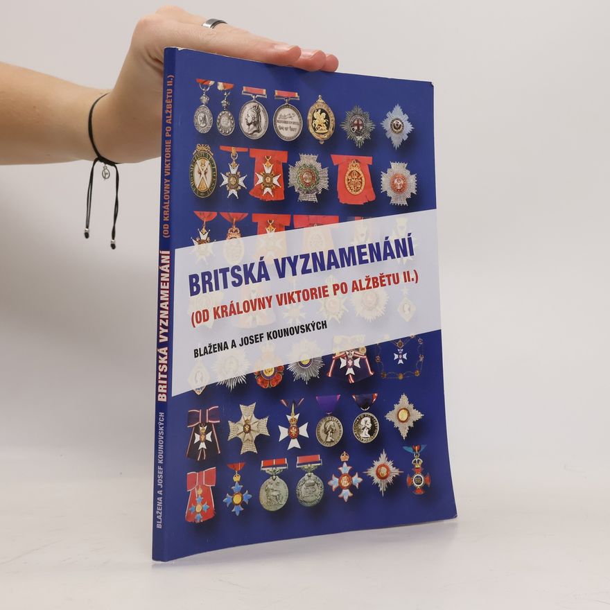 Blažena Kounovská Britská vyznamenání