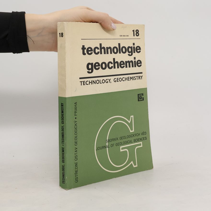 Autorenkollektiv Sborník geologických věd 18. Technologie geochemie. Technology Geochemistry