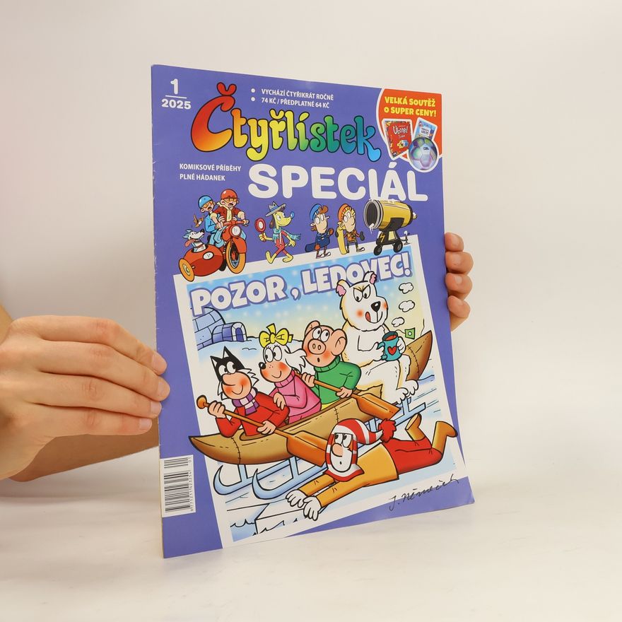 Various authors Čtyřlístek speciál 1/2025. Pozor, ledovec!