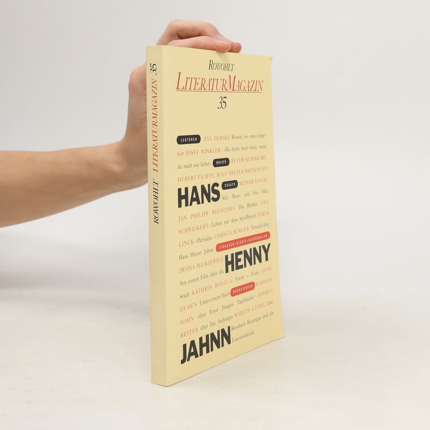 Martin Lüdke Hans Henny Jahnn