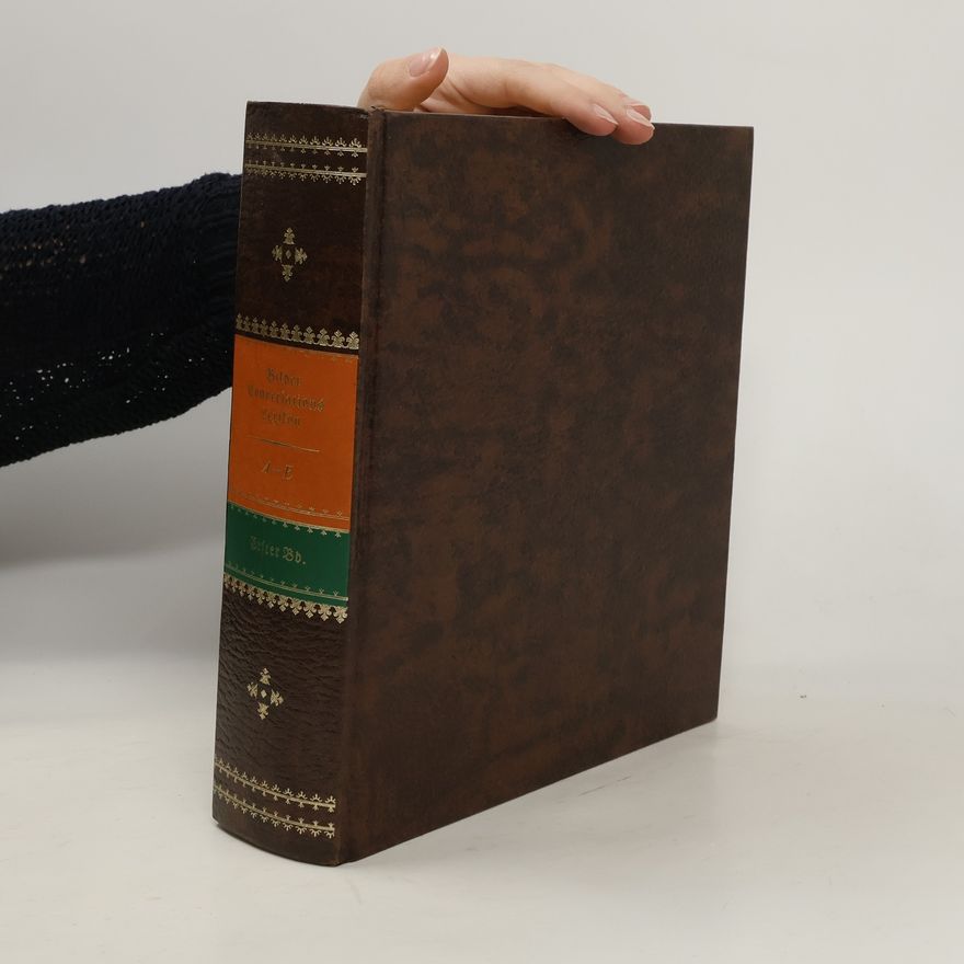 Autorenkollektiv Bilder-Conversations-Lexikon für das deutsche Volk in 4 Bänden. A-E. Reprint vor 1837
