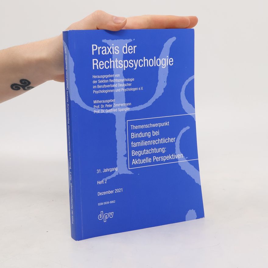 Collectif d'auteurs Praxis der Rechtspsychologie