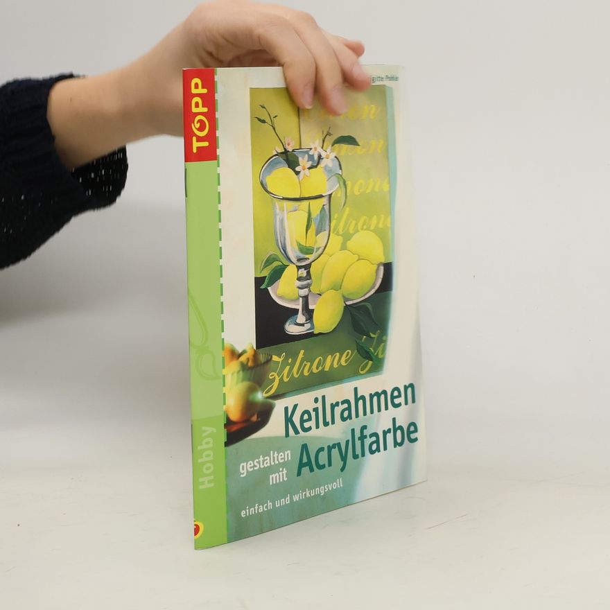 Brigitte Pohle Keilrahmen gestalten mit Acrylfarbe