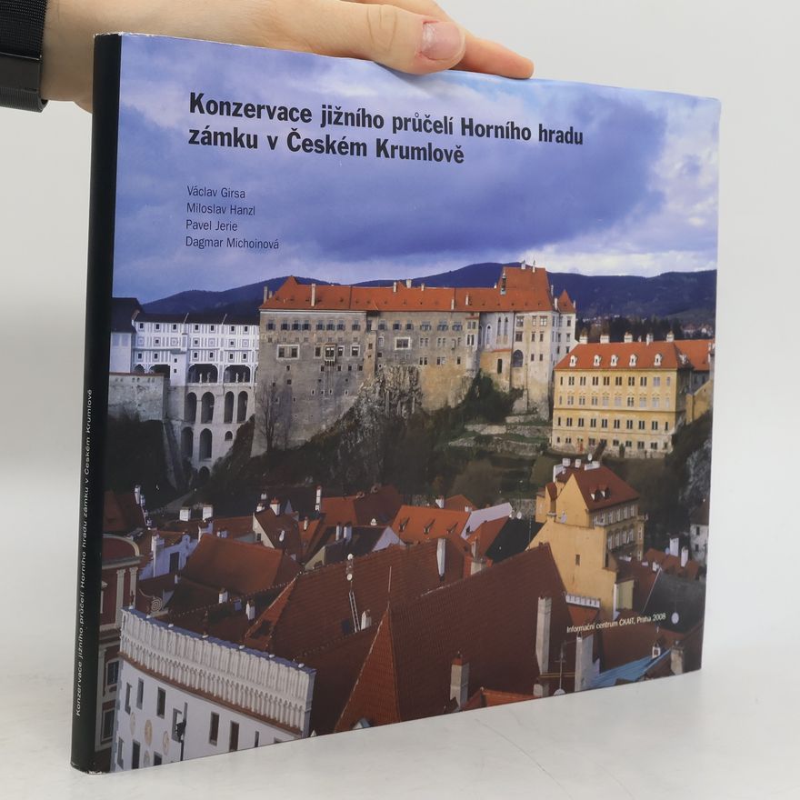 Václav Girsa Konzervace jižního průčelí Horního hradu zámku v Českém Krumlově