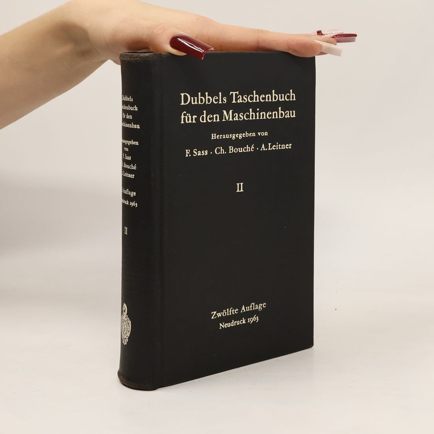 Autorenkollektiv Dubbels Taschenbuch für den Maschinenbau II.