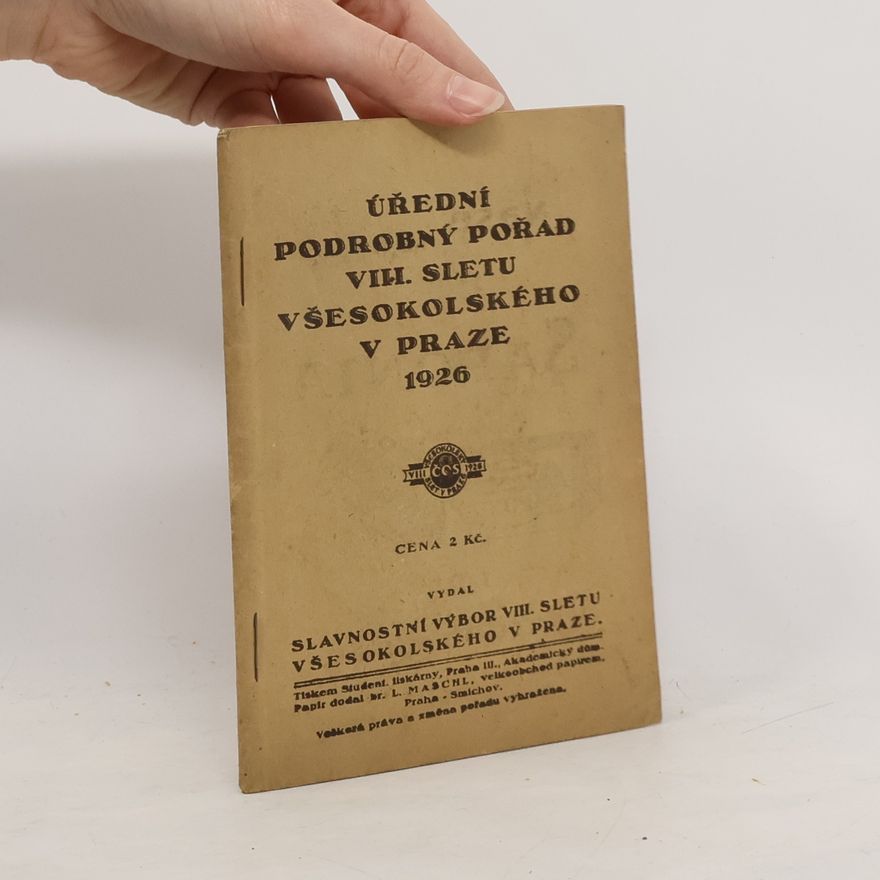 Autorenkollektiv Památník osmého sletu všesokolského v Praze 1926