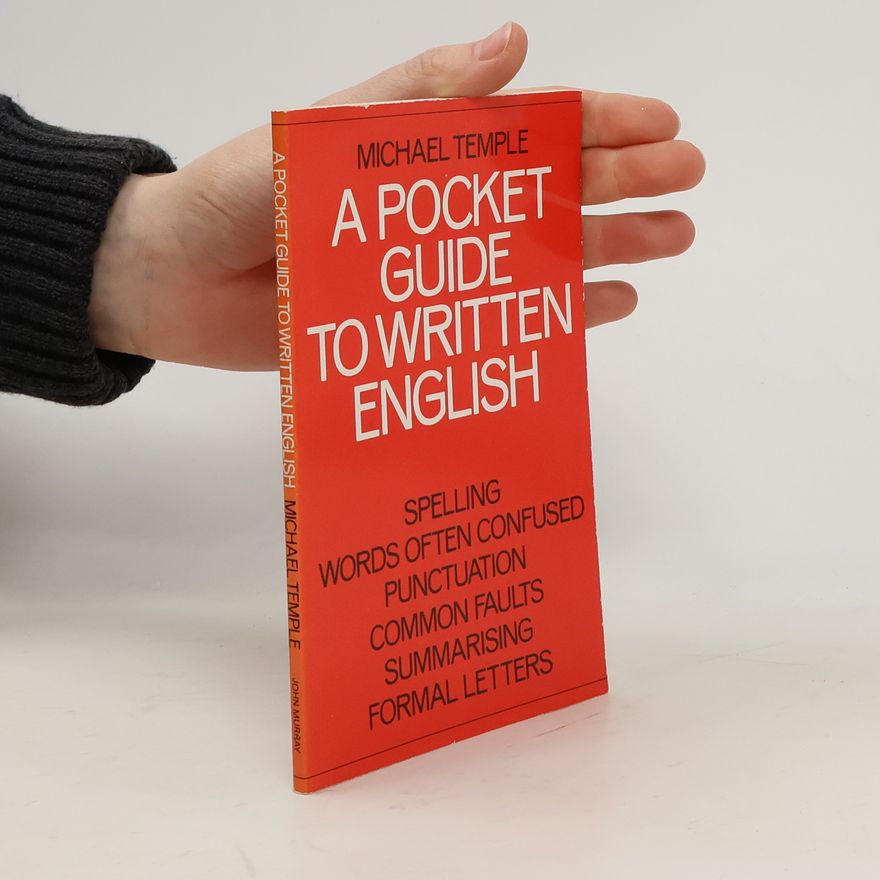Michael Temple A Pocket Guide to Written English