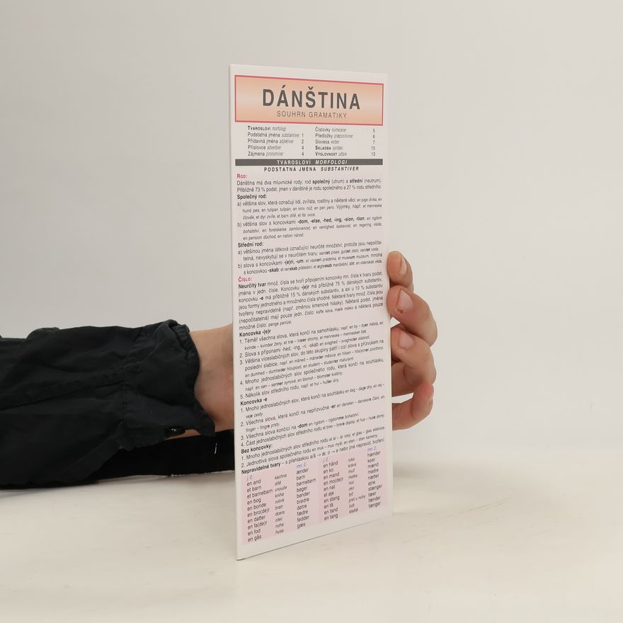 Kolektiv autorů Dánština : souhrn gramatiky