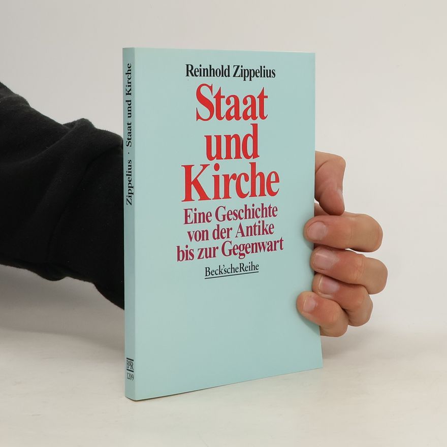 Reinhold Zippelius Staat und Kirche