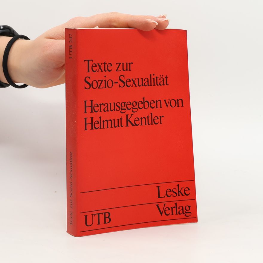 Helmut Kentler Texte zur Sozio-Sexualität