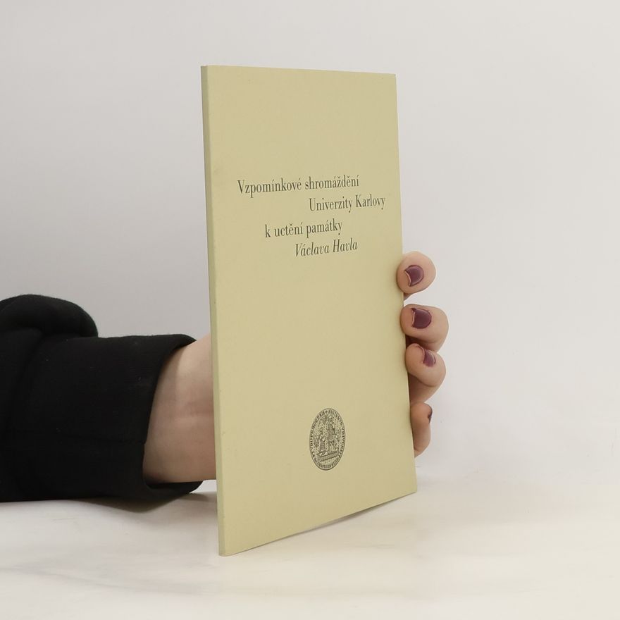 Univerzita Karlova Vzpomínkové shromáždění Univerzity Karlovy k uctění památky Václava Havla