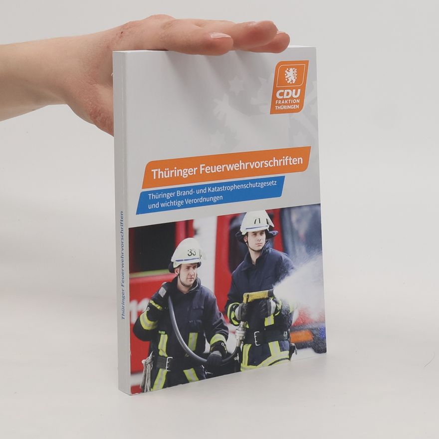 Various authors Thüringer Feuerwehrvorschriften