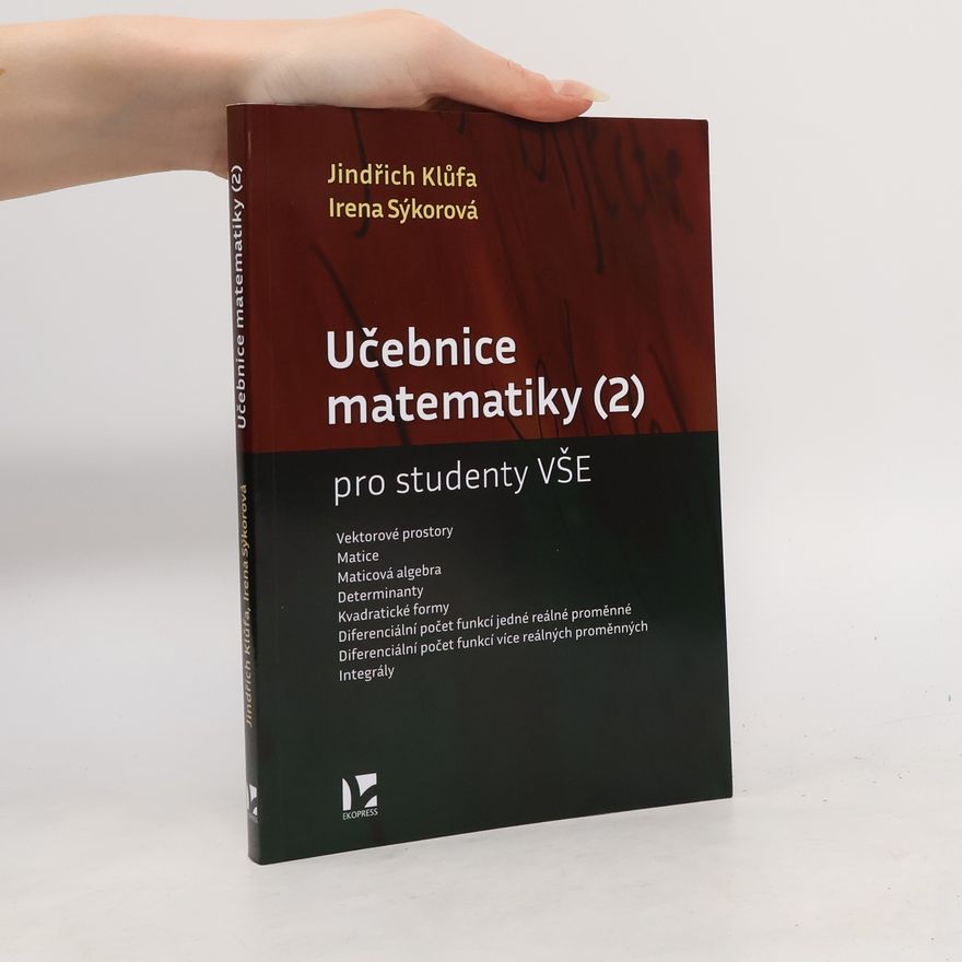 Jindřich Klůfa Učebnice matematiky (2) pro studenty VŠE