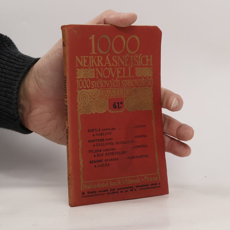 František Sekanina 1000 nejkrásnějších novell a povídek. Svazek 61