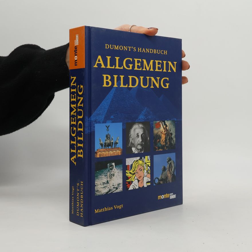 Matthias Vogt DuMont's Handbuch Allgemeinbildung