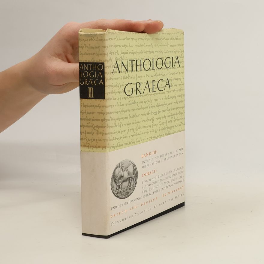 Autorenkollektiv Anthologia Graeca Buch IX-XI