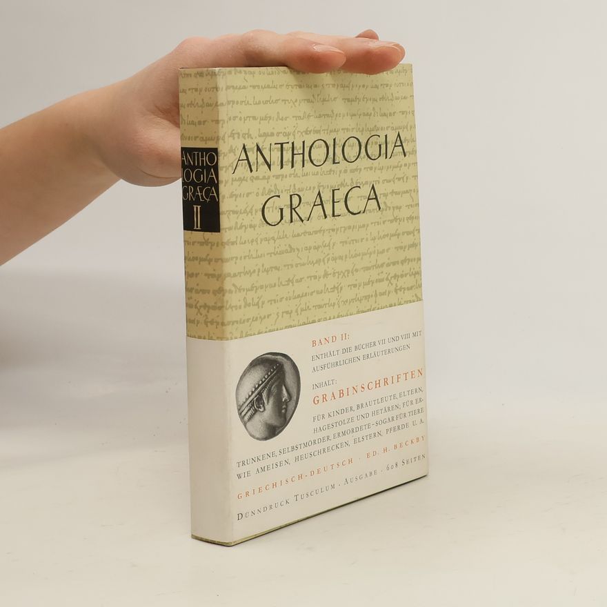 AA.VV. Anthologia Graeca Buch VII-VIII