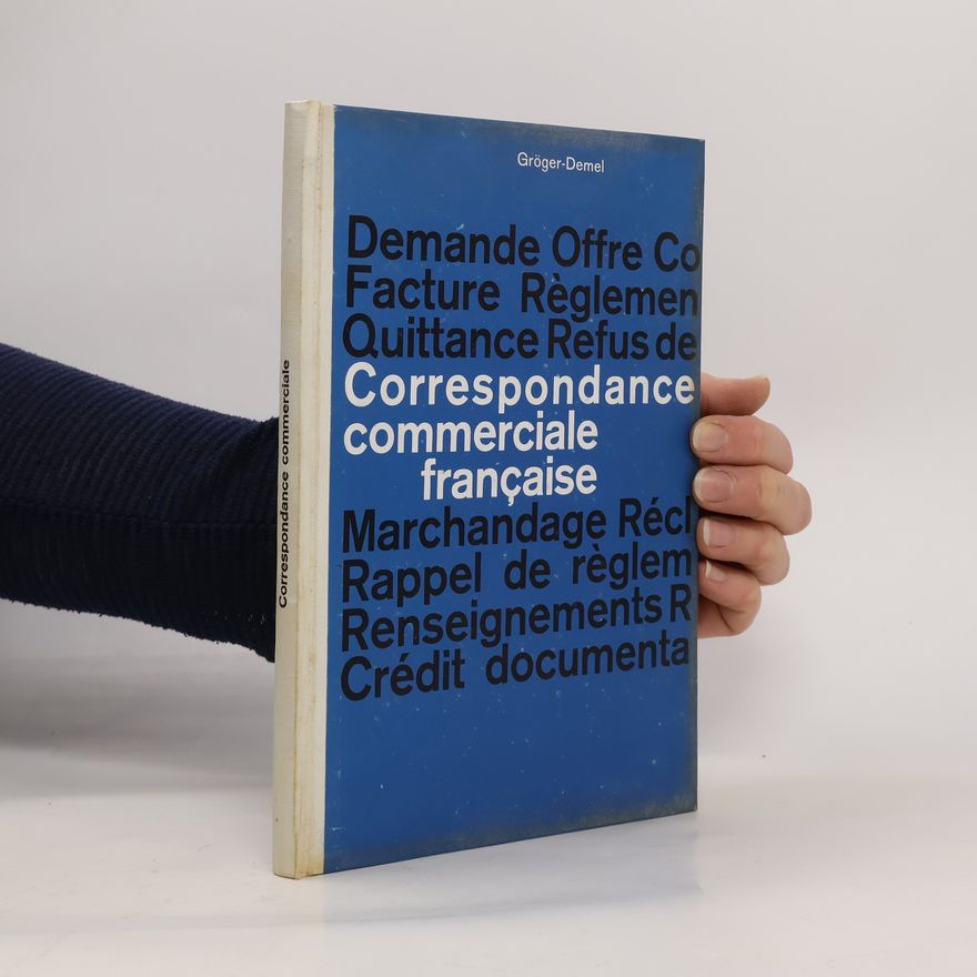 Rudolf Gröger Correspondance commerciale française