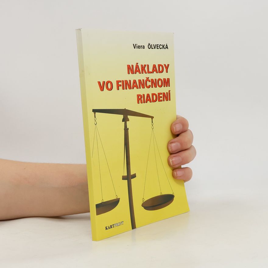 Viera Ölvecká Náklady vo finančnom riadení